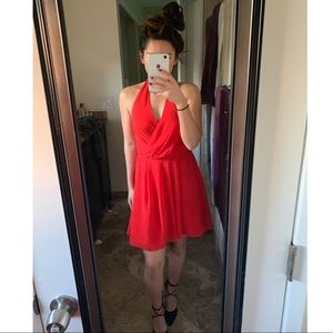 Bebe halter dress 👗
